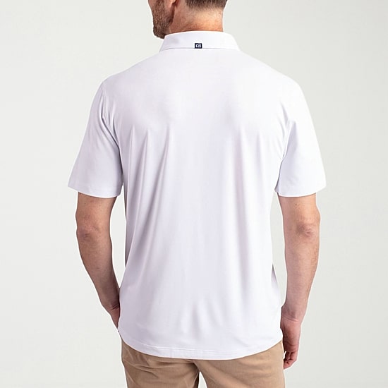 CUTTER & BUCK Mens Regular Fit Short Sleeve Polo Shirt