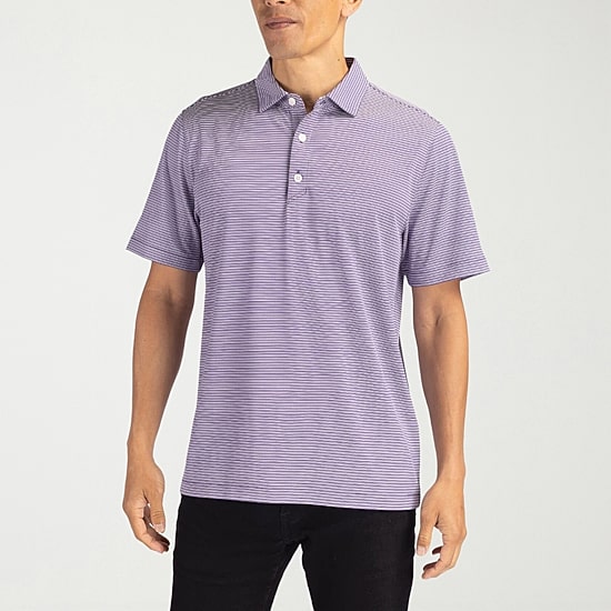 CUTTER & BUCK Mens Regular Fit Short Sleeve Polo Shirt