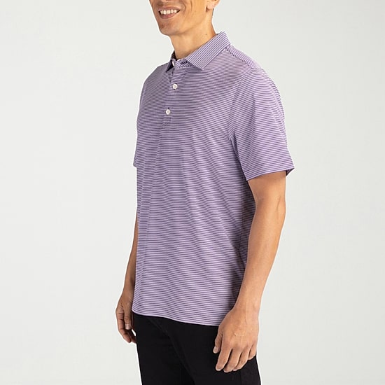 CUTTER & BUCK Mens Regular Fit Short Sleeve Polo Shirt