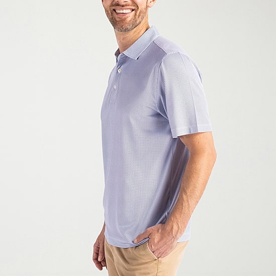 CUTTER & BUCK Mens Regular Fit Short Sleeve Polo Shirt
