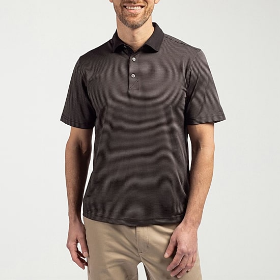 CUTTER & BUCK Mens Regular Fit Short Sleeve Polo Shirt