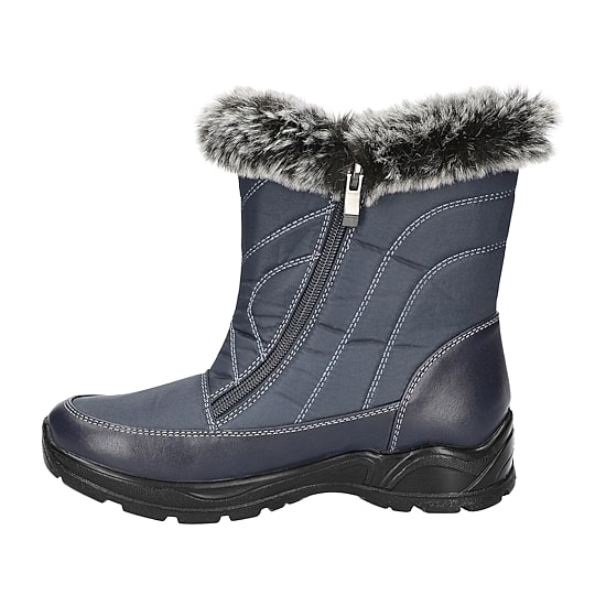 Easy Street Womens Flat Heel Snow Boots