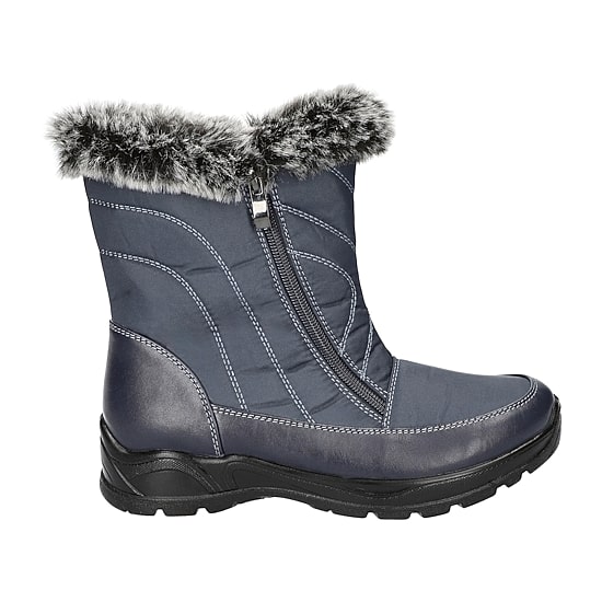 Easy Street Womens Flat Heel Snow Boots