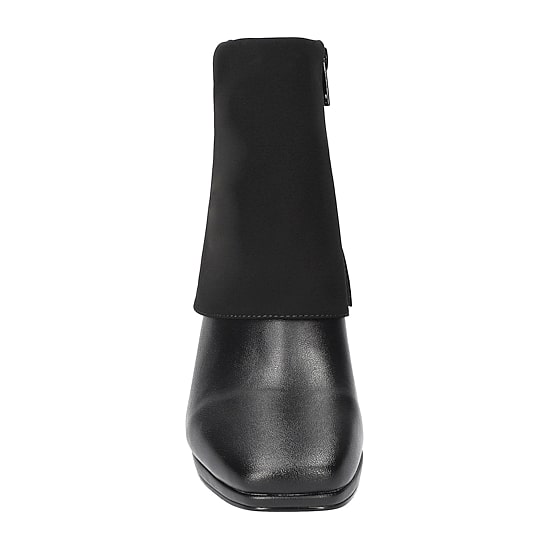 Easy Street Womens Block Heel Booties