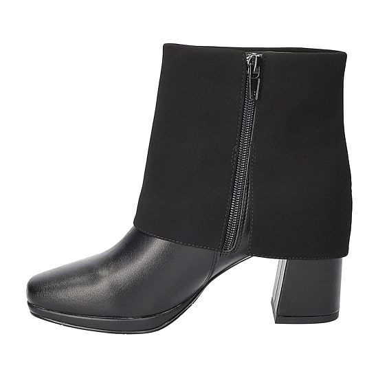 Easy Street Womens Block Heel Booties