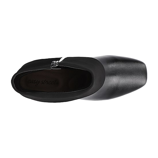 Easy Street Womens Block Heel Booties