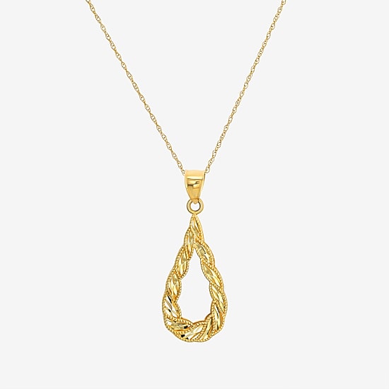 Womens 14K Gold Pear 2-pc. Jewelry Set