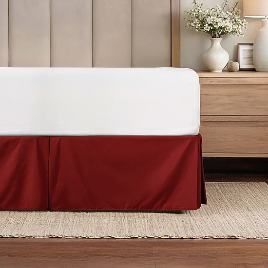 Casual Comfort Luxury Pleated 14" Hypoallergenic Wrinkle Resistant Bed Skirt