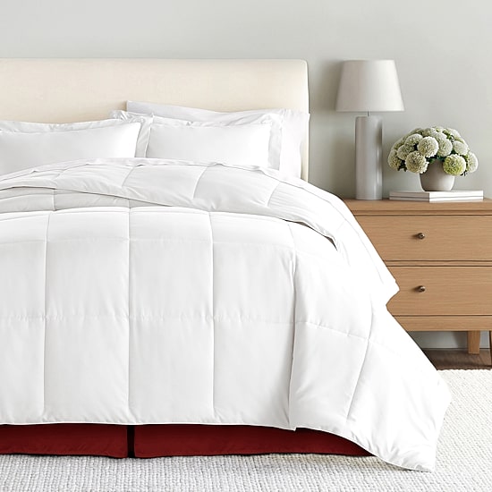 Casual Comfort Luxury Pleated 14" Hypoallergenic Wrinkle Resistant Bed Skirt
