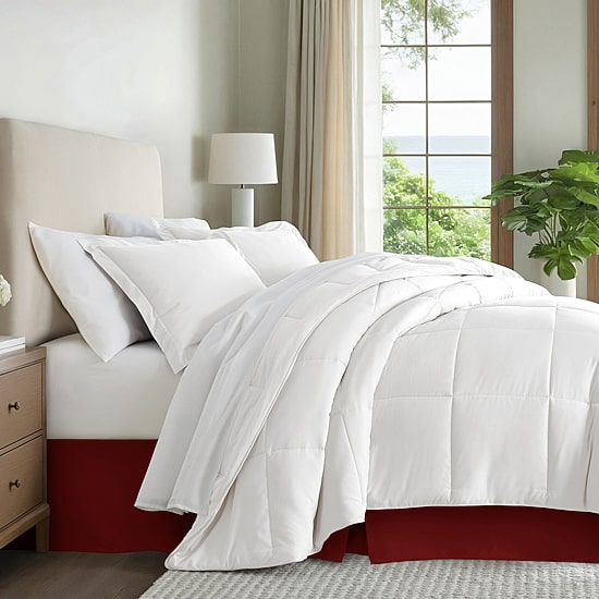 Casual Comfort Luxury Pleated 14" Hypoallergenic Wrinkle Resistant Bed Skirt