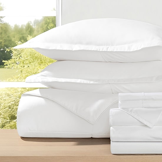 Casual Comfort Premium Ultra Soft Complete Bedding Set with Sheets