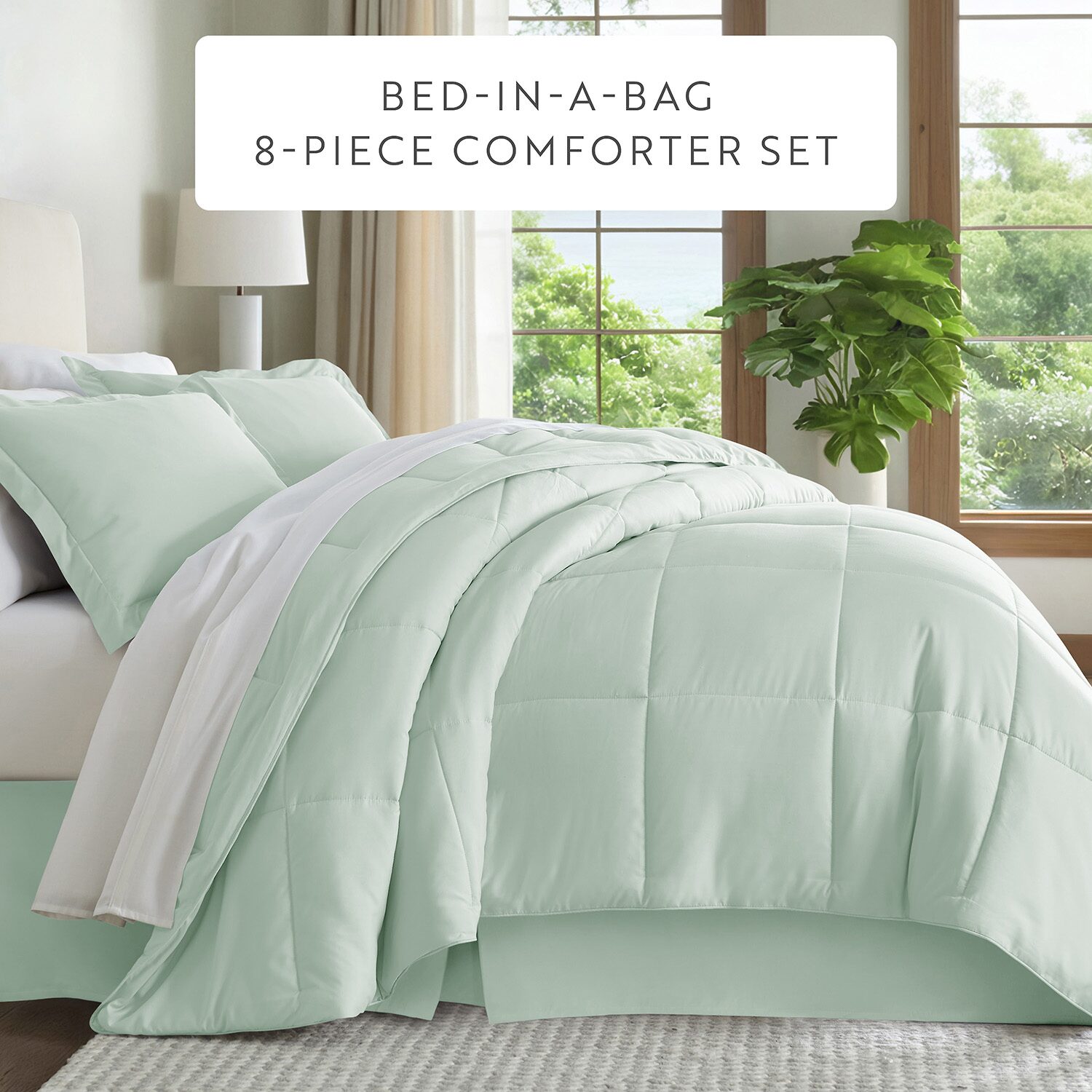 Casual Comfort Premium Ultra Soft Complete Bedding Set with Sheets