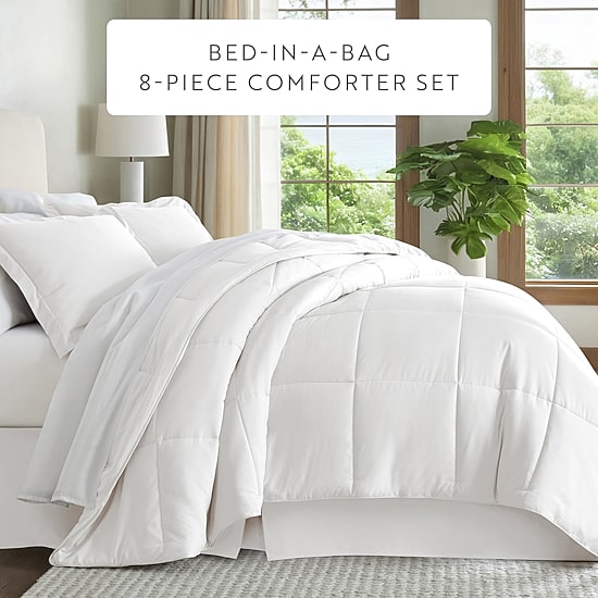 Casual Comfort Premium Ultra Soft Complete Bedding Set with Sheets