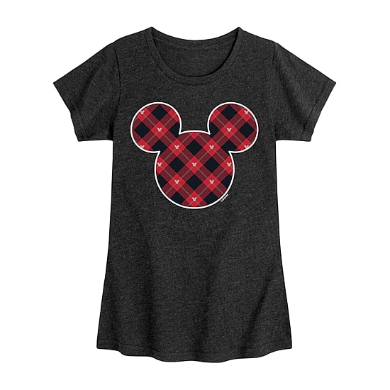 Disney Collection Girls Round Neck Short Sleeve Regular Fit Minnie Mouse Graphic T-Shirt