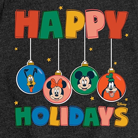 Disney Collection Girls Round Neck Short Sleeve Regular Fit Mickey and Friends Graphic T-Shirt