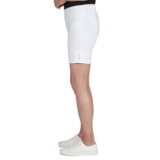 Hearts Of Palm Womens Mid Rise Pull-On Short