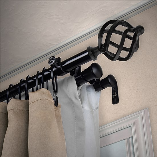 Rod Desyne Twist Triple Curtain Rod