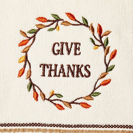 Saturday Knight Thank And Home 2-pc. Hand Towel