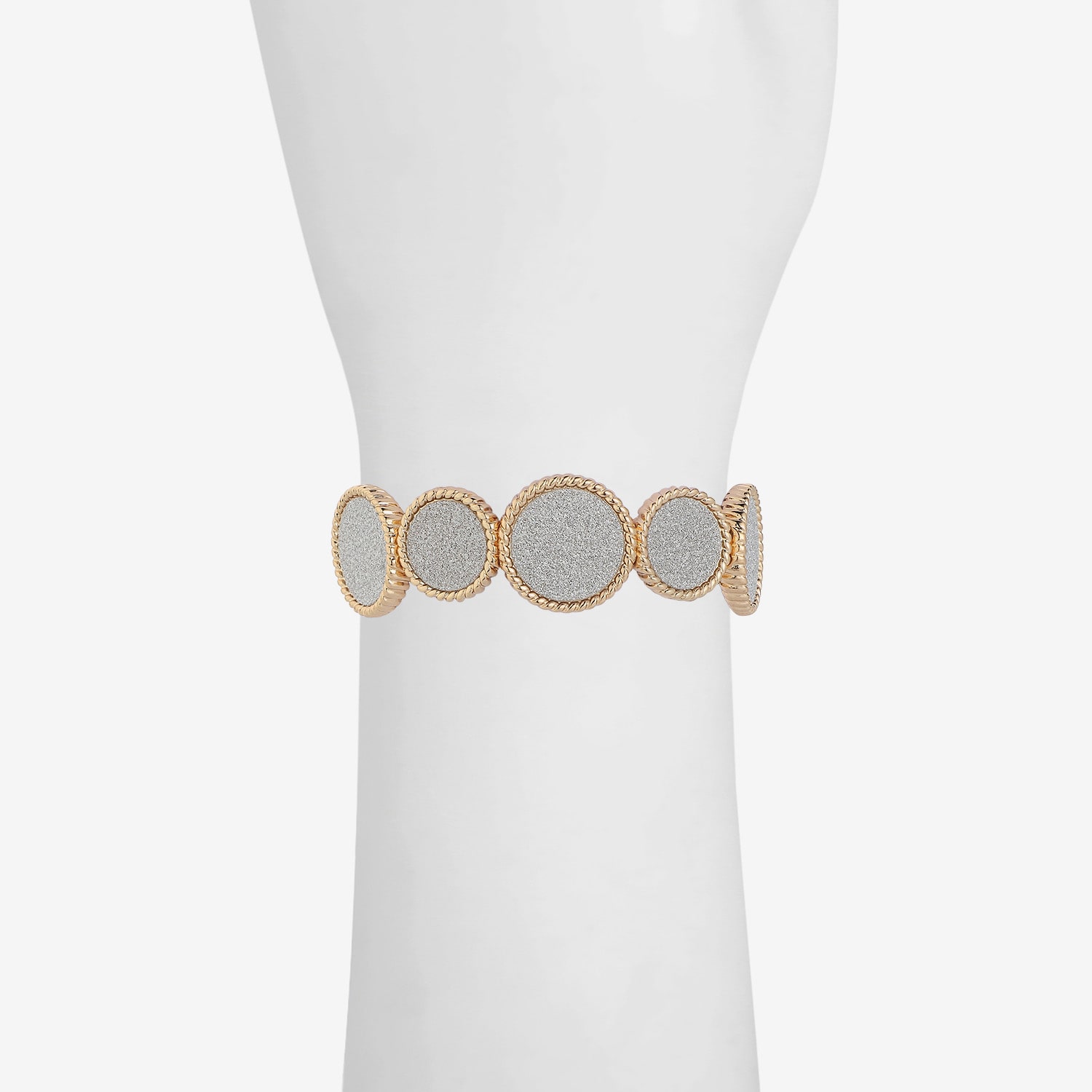 Monet Jewelry Womens Round Stretch Bracelet
