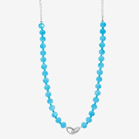 Liz Claiborne Womens 17 Inch Collar Necklace