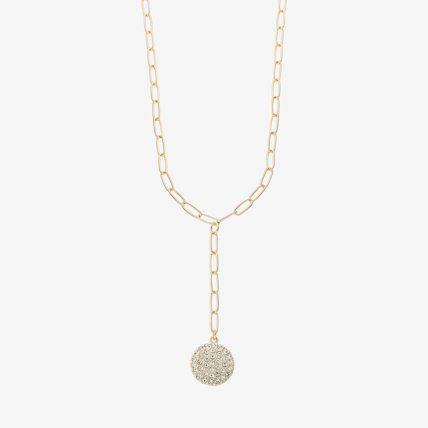 Liz Claiborne Womens Glass 18 Inch Y Necklace