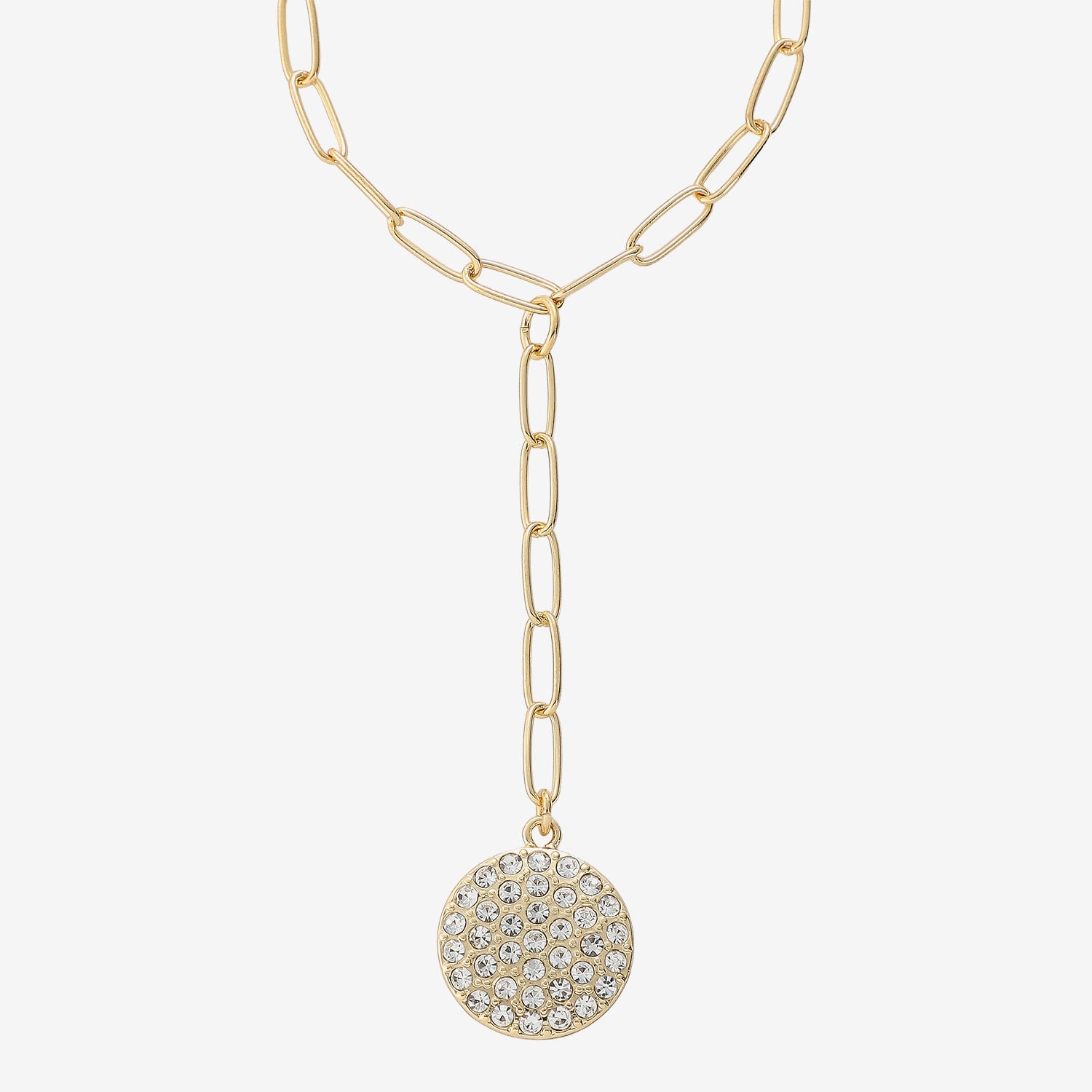 Liz Claiborne Womens Glass 18 Inch Y Necklace