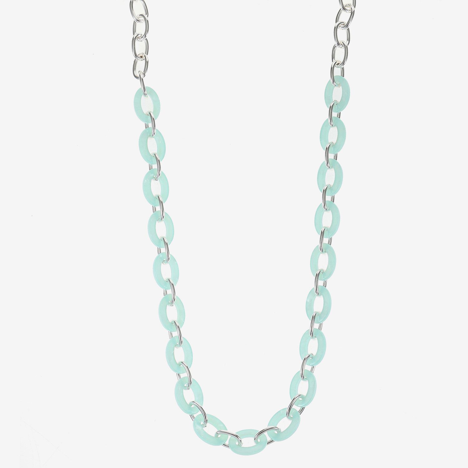 Liz Claiborne Womens Inch Link Necklace