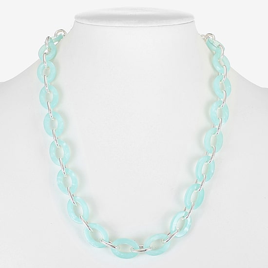 Liz Claiborne Womens 17 Inch Link Necklace