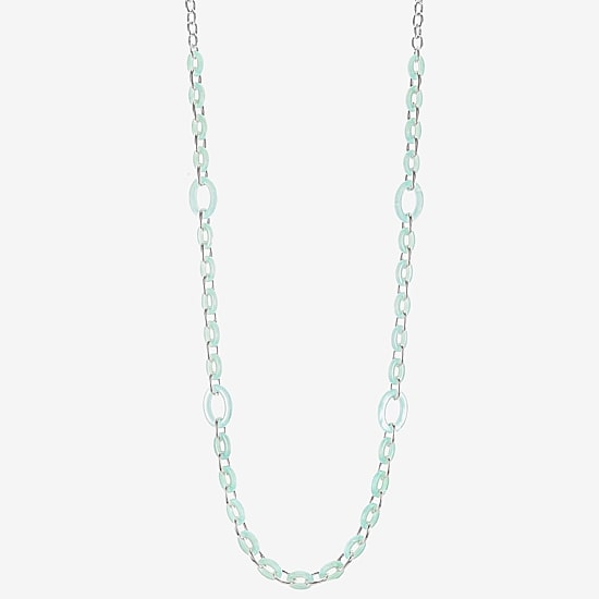 Liz Claiborne Womens 26 Inch Link Necklace