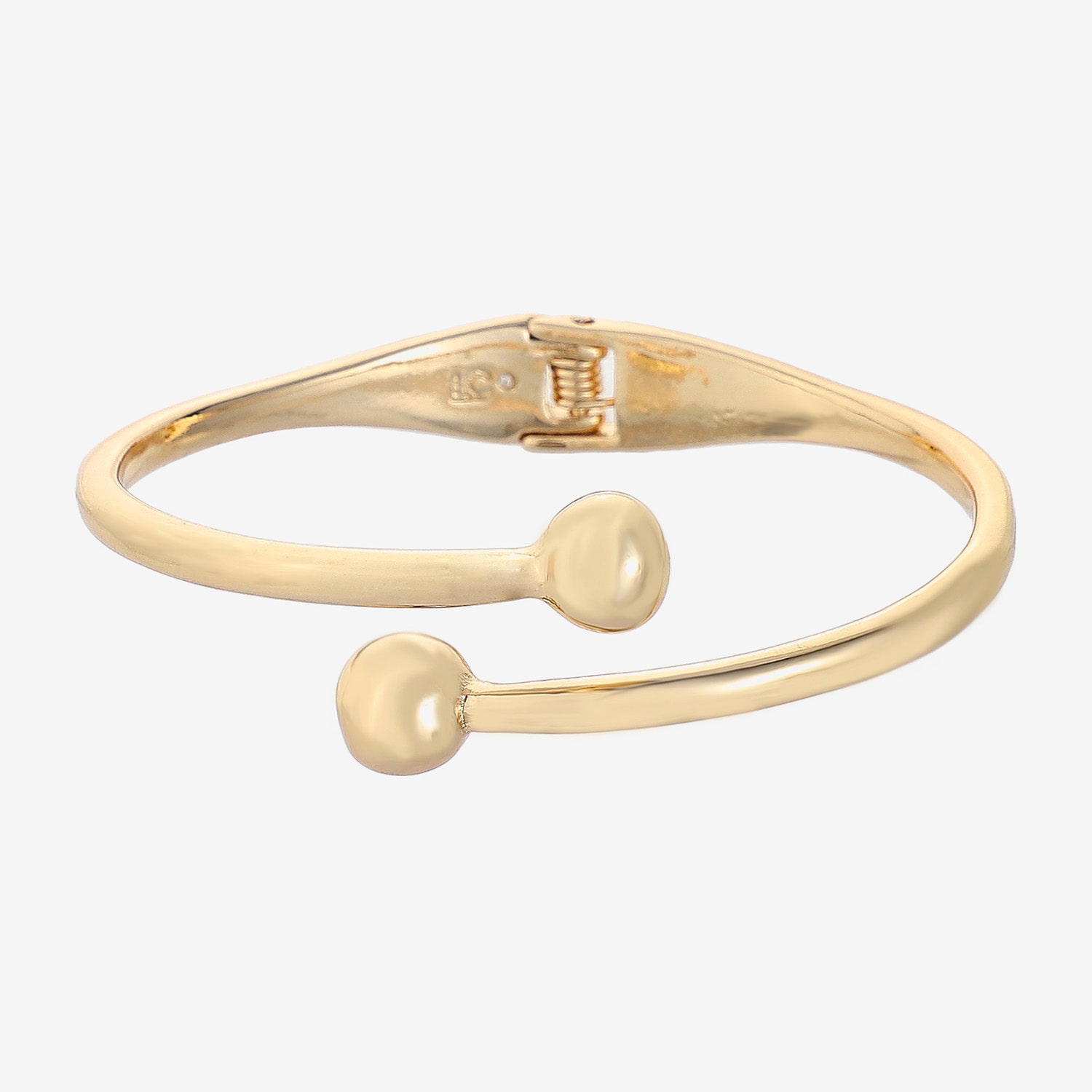 Liz Claiborne Gold Tone Womens Cuff Bracelet