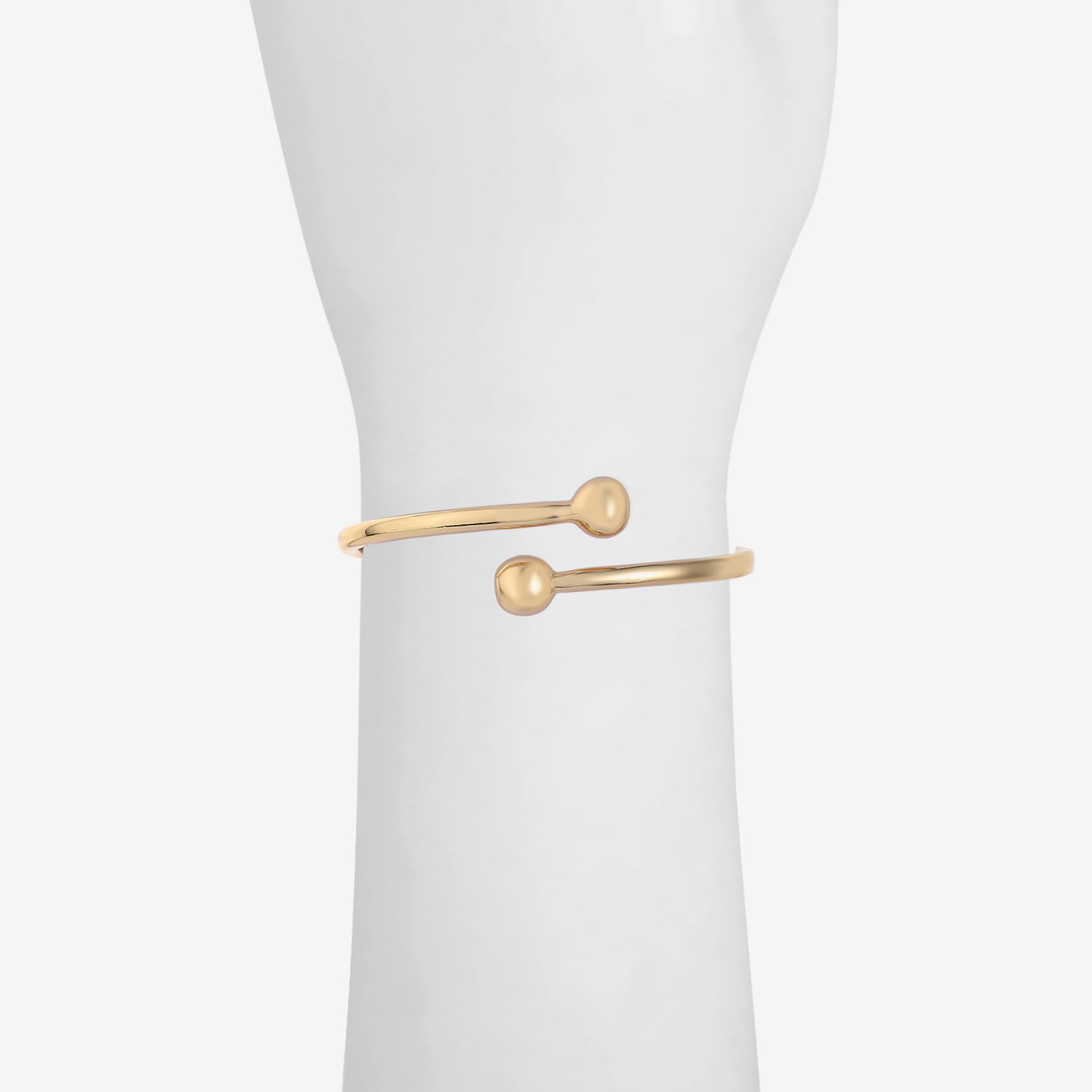 Liz Claiborne Gold Tone Womens Cuff Bracelet