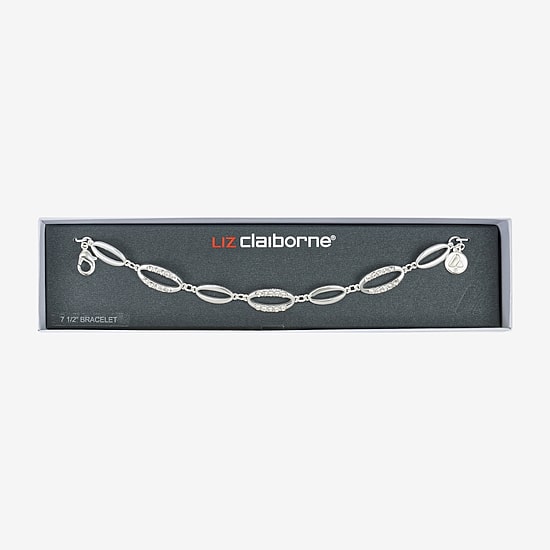 Liz Claiborne Womens Glass Strand Bracelet