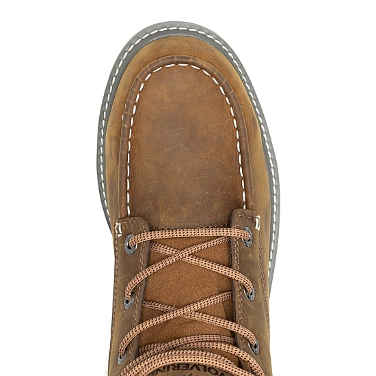 Wolverine Mens Tradewedge Waterproof Flat Heel Work Boots