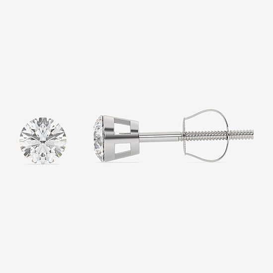 Floating Diamonds (F / Vs2) Womens 2 CT. T.W. Lab Grown White Diamond 14K Gold Round Jewelry Set