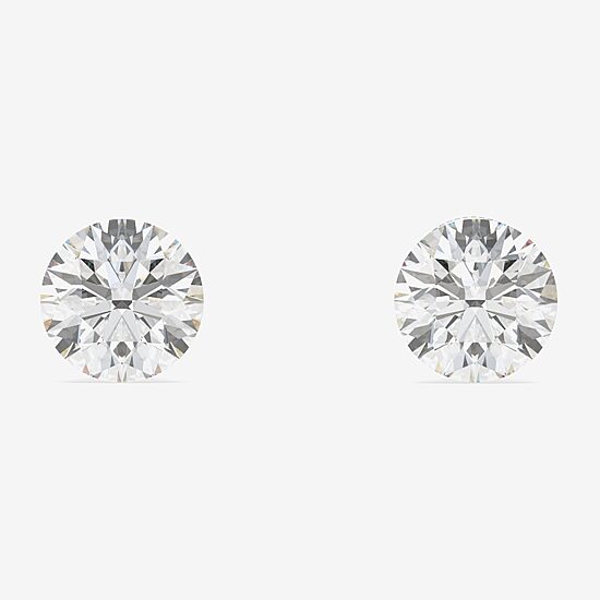 Floating Diamonds (F / Vs2) Womens 2 CT. T.W. Lab Grown White Diamond 14K Gold Round Jewelry Set