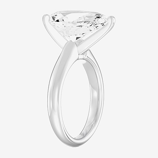 (F / VS1) Womens 5 CT. Lab-Grown White Diamond 14K Gold Pear Solitaire Engagement Ring