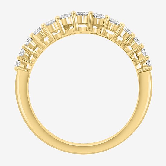 Effy Final Call (G / Si1) Womens 1 1/2 CT. T.W. Lab Grown White Diamond 14K Gold Cocktail Ring