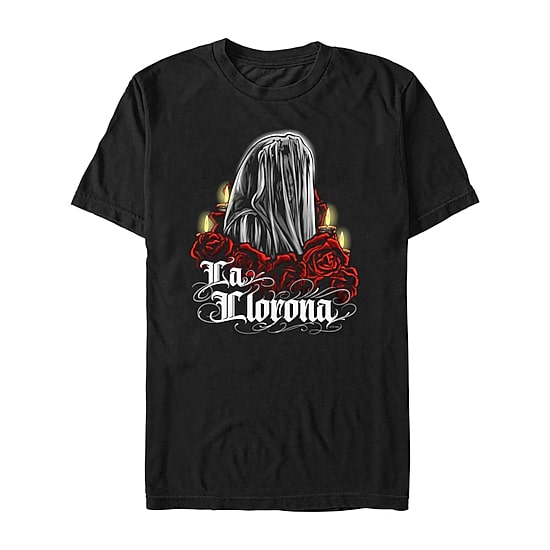 Mens Short Sleeve La Llorona Graphic T-Shirt