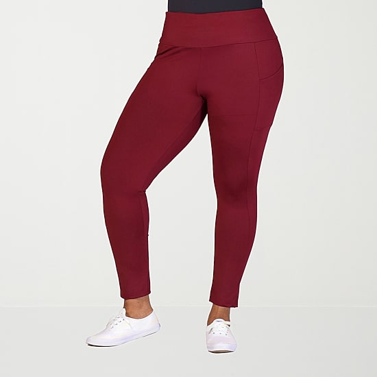 24seven Comfort Apparel Womens Plus Yoga Pant