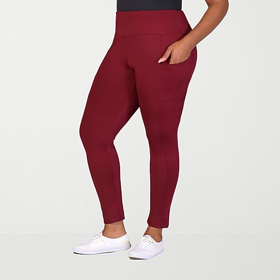 24seven Comfort Apparel Womens Plus Yoga Pant