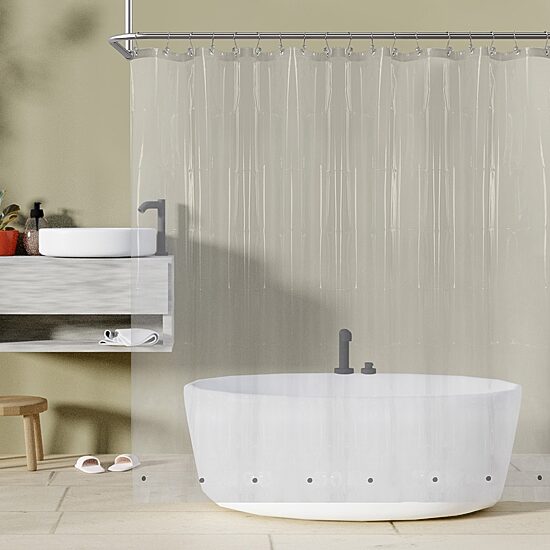 Awesome Home™ Premium Peva PEVA. Shower Curtain Liner