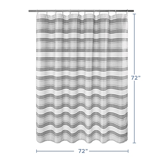 Awesome Home™ Beach Stripe Shower Curtain