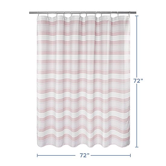 Awesome Home™ Beach Stripe Shower Curtain