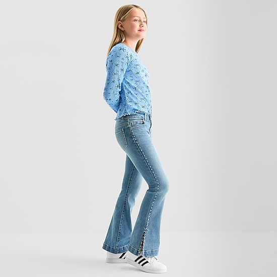 Thereabouts Little & Big Kid Girls Flare Leg Jean