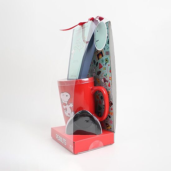 Peanuts Snoopy Travel Cocoa Mug Set