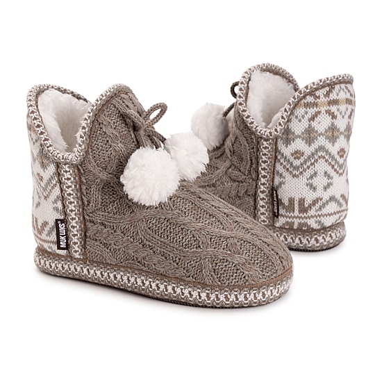 Muk Luks Amira Slipper Womens Memory Foam Slip-On Slippers
