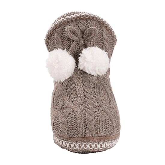 Muk Luks Amira Slipper Womens Memory Foam Slip-On Slippers