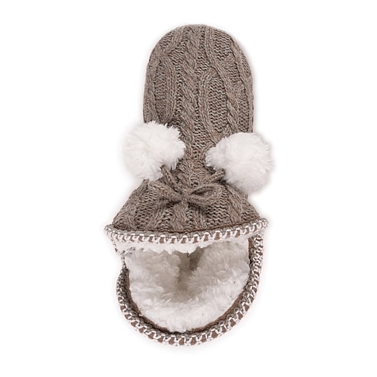Muk Luks Amira Slipper Womens Memory Foam Slip-On Slippers