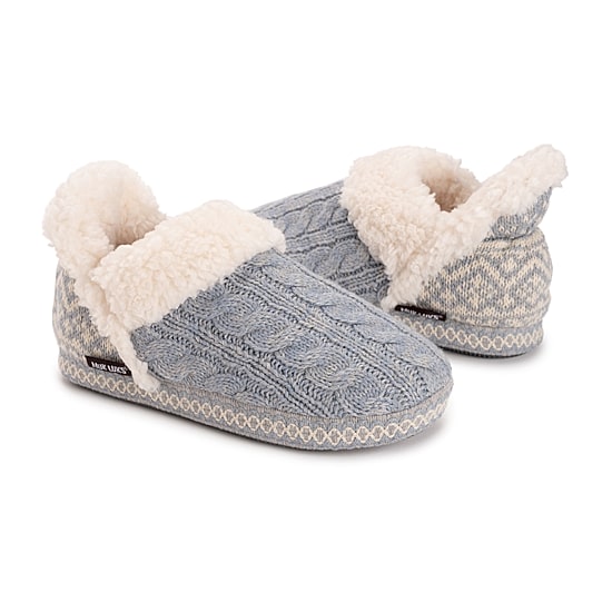 Muk Luks Magdalena Slipper Womens Memory Foam Slip-On Slippers