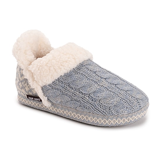 Muk Luks Magdalena Slipper Womens Memory Foam Slip-On Slippers
